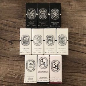 Diptyque sample set